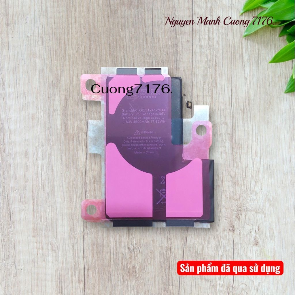 Pin Tiêu Chuẩn (3687mAh) Đã Qua Sử Dụng Còn 100% Dành Cho 12 Pro Max (Có Logo) | BigBuy360 - bigbuy360.vn