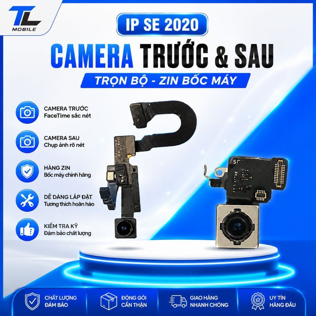 IP SE 2020 trọn bộ camera trước và sau bốc máy full đẹp | BigBuy360 - bigbuy360.vn