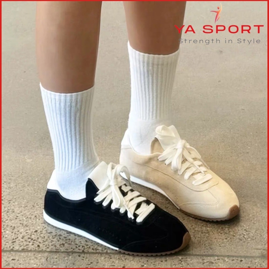 🔥HOT🔥 Giày Thể Thao Nam Nữ Phiên Bản AL00 Sunset  YaSport YS223A Sneaker Unisex Đế Bằng Chống Trượt, Phong Cách Casual