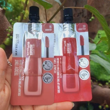 Son kem lì maybelline size mini TONE màu số 80/15/30 dạng gói