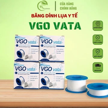 BĂNG DÍNH LỤA Y TẾ VGO VATA – TIỆN DỤNG CHO TỦ THUỐC GIA ĐÌNH