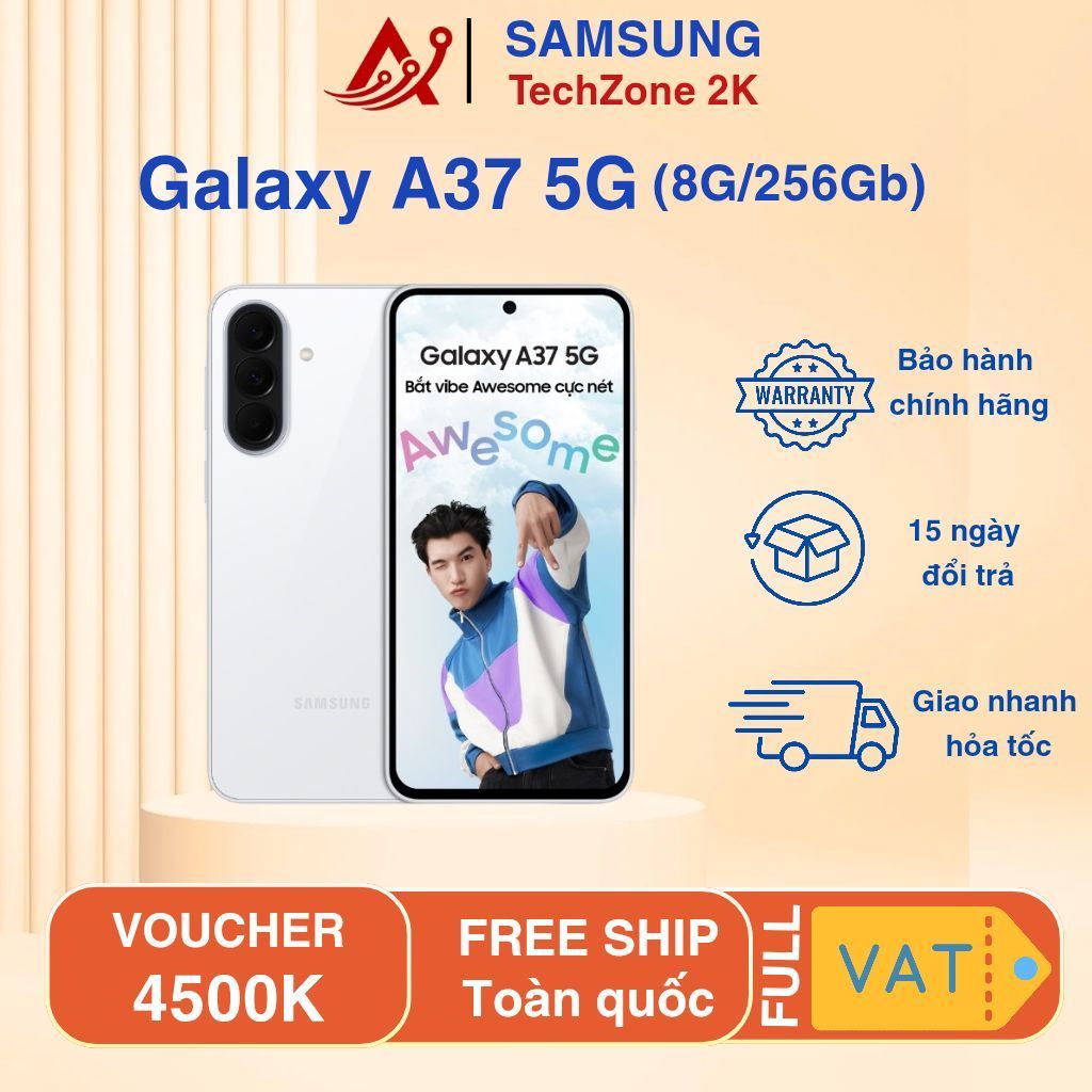 Điện thoại Samsung Galaxy A37 5G 8G/256G Hàng Chính Hãng