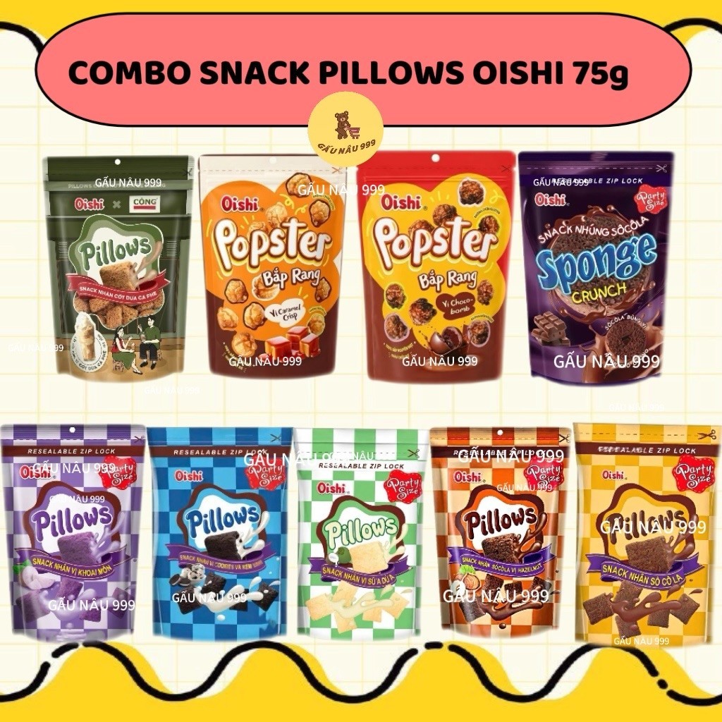 Bánh pillows - Giá Tốt, Sale Tháng 10, Freeship 0Đ | Shopee Việt Nam