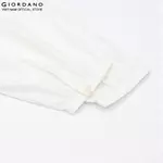 GIORDANO Áo Sơ Mi Linen Nữ Dài Tay Dáng Rộng 5345214 — ảnh 7