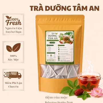 Trà Dưỡng Tâm An 30 túi lọc – Trà Thảo dượċ An Thần, Ngủ Ngon, Giảm Mất Ngủ - tiệm của mộc