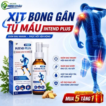 Xịt Giảm Đau Spray Intend 50ml Giảm Đau Nhanh – Dạng Xịt Thấm Nhanh