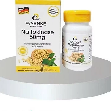 Viên Uống Hỗ Trợ Phòng Ngừa Đột Quỵ, Tai Biến Warnke Nattokinase 50mg Chính Hãng Đức 60 Viên