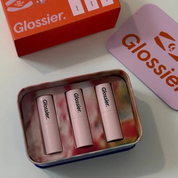 ❗️Tách set❗️ Set Son Glossier Mini Ultralip Trio Nourishing shine + color