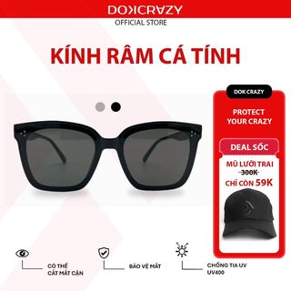 Kính mát thời trang DOKCRAZY ORAN cao cấp phù hợp nhiều dáng mặt chất liệu cao cấp chống UV400