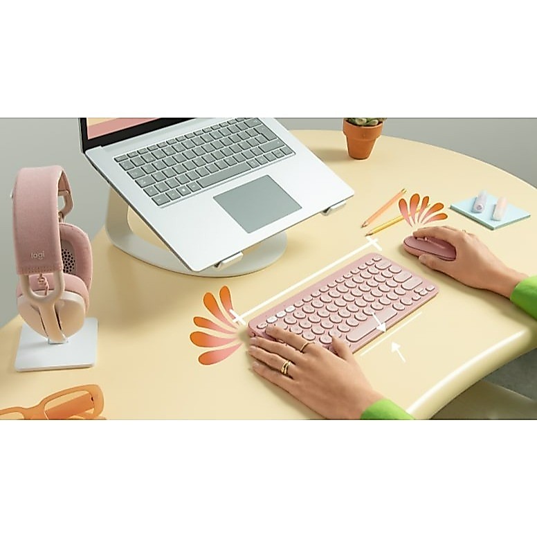 [🔰Chính Hãng] Bàn Phím Chuột Không Dây Bluetooth Logitech Pebble 2 K380s + M350s, Nhỏ Gọn, Yên Tĩnh | BigBuy360 - bigbuy360.vn