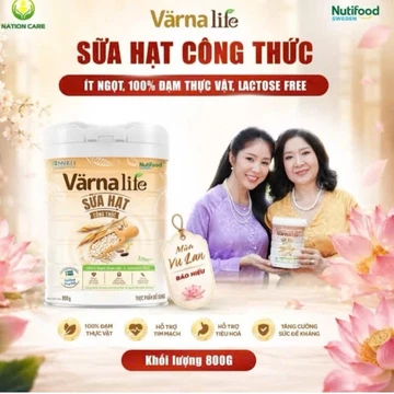 Sữa Hạt Varna Life Nutifood 800G - Sữa Hạt Công Thức Từ Thụy Điển