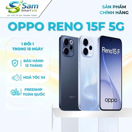 [Máy cũ] Điện Thoại Oppo Reno 15F 12/256GB Chính Hãng - Bảo Hành 12 Tháng Toàn Quốc