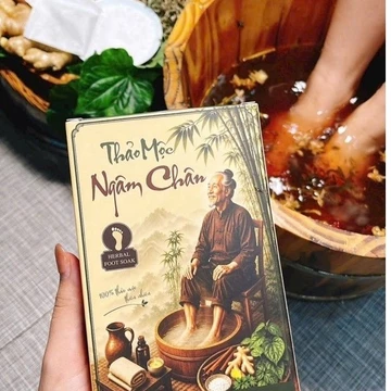 Thảo Mộc Ngâm Chân Mộc Tâm Chính Hãng, Gói Ngâm Chân Thảo Dược Gừng Ngải Cứu, Thư Giãn Làm Ấm Chân.(YELENA