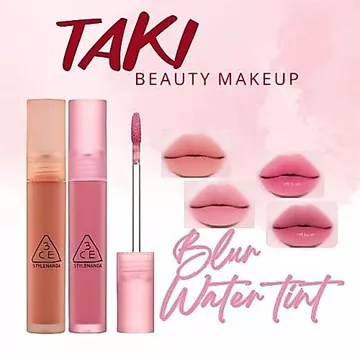 Son Kem Lì 3ce Blur Water Tint- Sepia- Laydown- Casua Affair - Early Hour