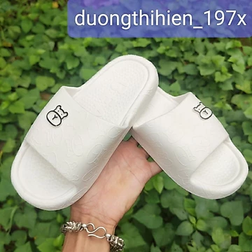 Dép bánh mỳ nữ nguyên khối, dép gấu mùa hè, dép đi trong nhà cao su đúc nguyên khối, dép quai ngang nữ, dép bánh mì eva