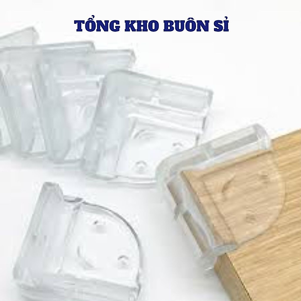 [COMBO 10] Miếng bịt góc bàn silicon an toàn cho bé