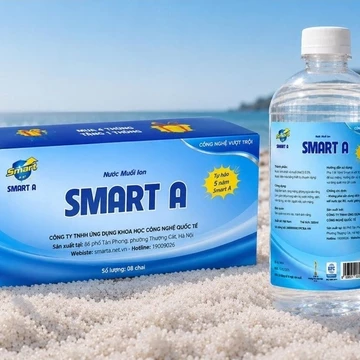 [Mẫu mới] 4 & 8 CHAI SMART A, Nước Anolyte, Dung dịch sát khuẩn vết thương, nước muối điện phân chính hãng HAVANNAM