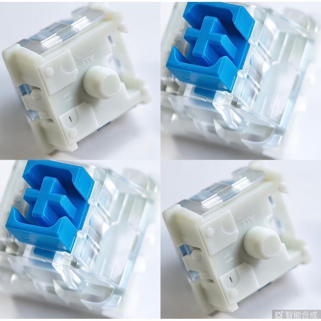 [Sẵn hàng] Switch Blue Clicky dùng làm Clicker, móc khóa in 3D,.......... | BigBuy360 - bigbuy360.vn