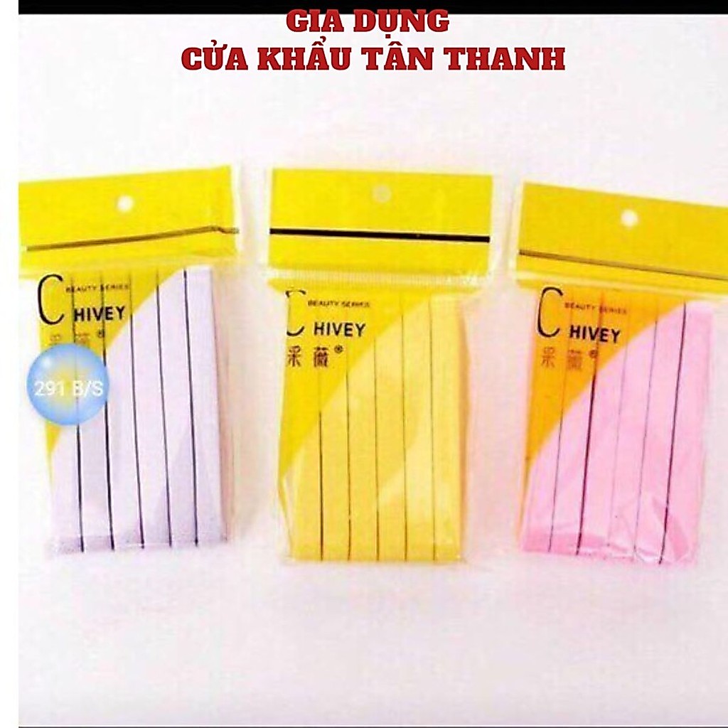 (Gói 12 cái) Bọt biển - Bông nở rửa mặt Chivey dạng nén tiện dụng