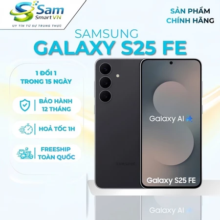 [Máy cũ] Điện Thoại Samsung Galaxy S25 FE Chính Hãng - Bảo Hành 6 Tháng Toàn Quốc