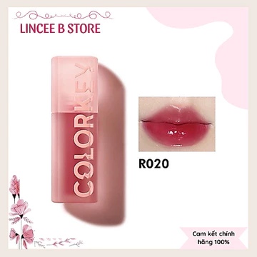 COLORKEY - Son bóng WATERY LIP SERUM màu tráng gương giúp môi trông căng bóng 3ml Cosmetic Mỹ Phẩm