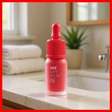 [peripera] Ink Airy Velvet Lip Tint, No.08, 1 cái / Son Tint Hàn Quốc / Họa tiết nhung thoáng khí / Chính hãng 100% của NEWGK