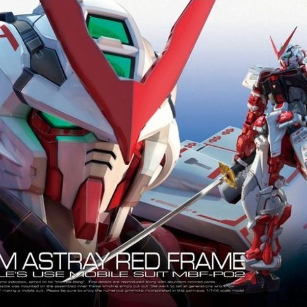 Mô hình lắp ráp 1/144 Bandai RG Astray Red Frame (box móp nhẹ) | Shopee ...