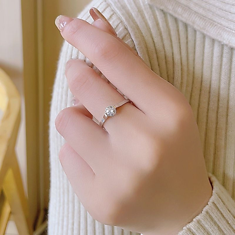 Women's Titanium Steel Ring by lx0111.vn