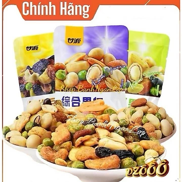;Combo 10/20/30 gói )Hạt Dinh Dưỡng Đậu Mix 7 Loại Tẩm Vị Sấy Giòn 4 Vị | Hạt Mix Đậu Hà Lan, Hạt Ngũ Cốc Dinh Dưỡng