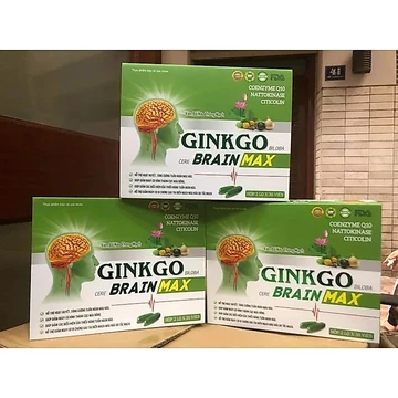 HỘP CỨNG 2 LỌ * 30 VIÊN BỔ NÃO THÔNG MẠCH GINKGO BILOBA CERE BRAIN MAX