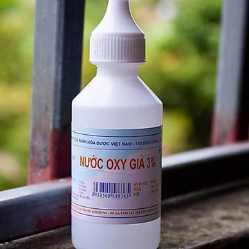 Lốc 10 chaI Nước oxy già 3% chai nhỏ giúp sát khuẩn vết thương (50ml)
