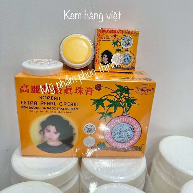 Lẻ 1 hủ kem sâm vàng trắng da hủ 5gram (hàng việt nam)