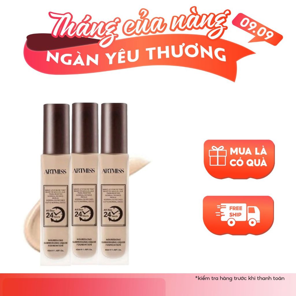Kem Nền ARTMISS 24H – Lớp Nền Hoàn Hảo, Kiềm Dầu Tối Ưu, Không Trôi Cả Ngày Dài | BigBuy360 - bigbuy360.vn