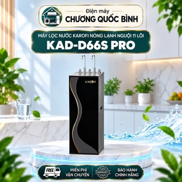 Máy lọc nước nóng lạnh Karofi KAD-D66S PRO 11 lõi 3 chế độ nước