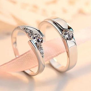 Mô Phỏng Nhẫn Cưới Cặp Đôi Nhẫn Cưới Cặp Cưới Đạo Cụ Đám Cưới Nhẫn Cặp Đôi Nam Nữ Cao Cấp Trao Đổi Lễ