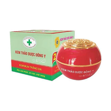 Kem mụn trắng da ,kem dưỡng trắng da chống nắng ,kem nám tàn nhang đốm nâu, dưỡng trắng 3trong1-Thảo dược Đông Y