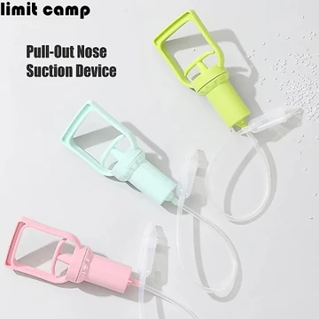 GIỚI HẠN CAMP Sữa Rửa Mũi Sơ Sinh, Đầu Silicon Hút Hút Chân Không Trẻ Em Máy Hút Mũi, Hướng Dẫn Sử Dụng Có Thể Tái Sử Dụng Loại Kéo Rửa Mũi Sạch Cho Bé