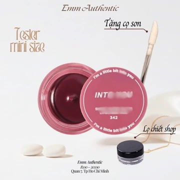 [CHIẾT CHÍNH HÃNG: tặng cây lấy son] Link cũ bị xoá Son Bùn & Má Kem Dạng Hũ lnto U/ Chiết 0,5G Tặng cây lấy son