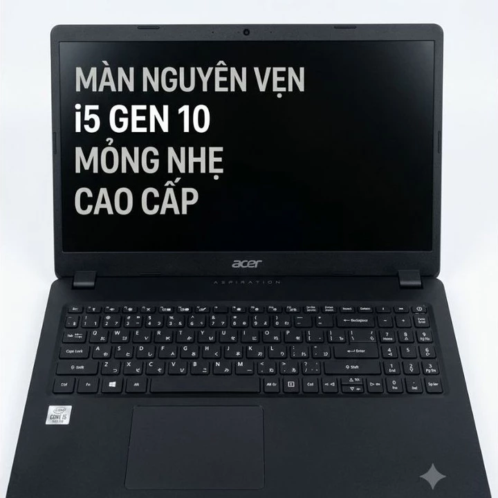 Xác laptop acer aspire a3 315 n19c1 i5 gen 10 màn 15.6inch slim 30 pin nguyên vẹn trước đó lên ok