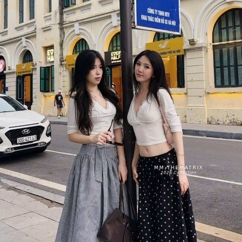/Thematrix/ (SẴN) Sanya Skirt v2 - Chân váy cạp trễ dáng lửng (ảnh thật tự chụp) | BigBuy360 - bigbuy360.vn
