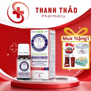 (Tặng quà cho bé) Men vi sinh 10 chủng BioAmicus Complete - Bổ sung lợi khuẩn cho đường ruột của bé
