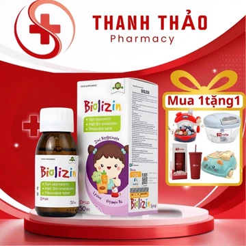 [ Quà tặng bé ] Kẽm cho bé Biolizin Aplicaps by clover 50ml hữu cơ cho bé biếng ăn - Thanhthao