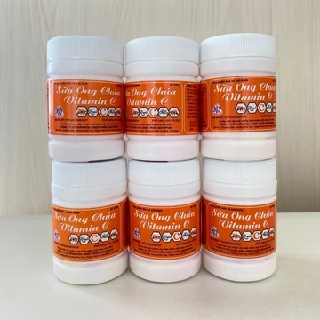 Sữa ong chúa Vitamin C Mekophar lọ 30 viên bổ sung vitamin C, tăng sức đề kháng, giảm nguy cơ thiếu hụt Vitamin C