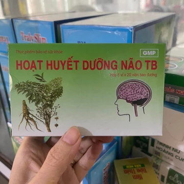Combo 3 Hộp Hoạt Huyết Dưỡng Não TB Thái Bình - Hỗ Trợ Giảm Đau Đầu, Mất Ngủ, Rối Loạn Tiền Đình (300 Viên)