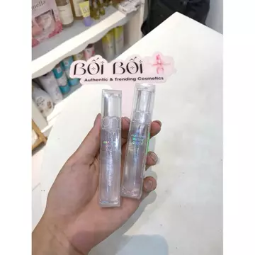 Son bóng nhũ không màu Romand Glasting Water Gloss