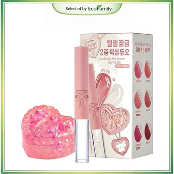 [ETUDE] Tint cố định Duo 4g | Son Tint hai tông màu bóng với sửa màu lâu trôi | Trang điểm Hàn Quốc