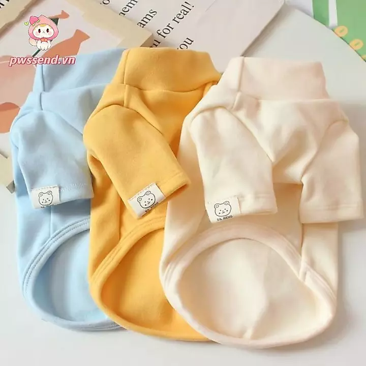 Áo Vest chó PWSEND, Đồ dùng thú cưng cho mèo Pomeranian Quần áo chó con mùa đông, Chó nhỏ mềm mại ấm áp Pug Áo khoác bông quà tặng