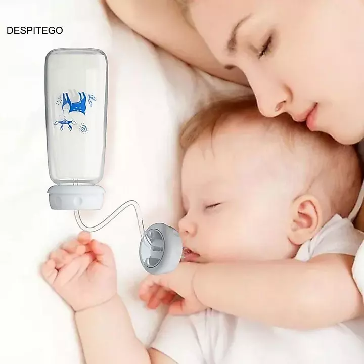 Bình sữa DESPITEGO, Bình sữa trẻ sơ sinh rảnh tay 150 / 240ml, Bình sữa chống nghẹt thở PP dễ thương Bình sữa trẻ sơ sinh cho bé ăn