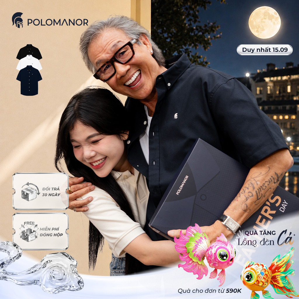 Áo sơ mi nam Tay Ngắn OXFORD PREMIUM, BST MEN's JOURNEY, Cao Cấp, Thanh Lịch - POLOMANOR