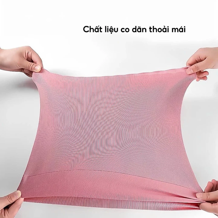 Quần Đùi Bầu Luna Mom Mặc Trong Váy Kín Đáo Chất Vải Lụa Tăm Mềm Mại - Quần Short Bầu Mặc Nhà Mặc Ngủ Cho Mẹ Bầu, QD3